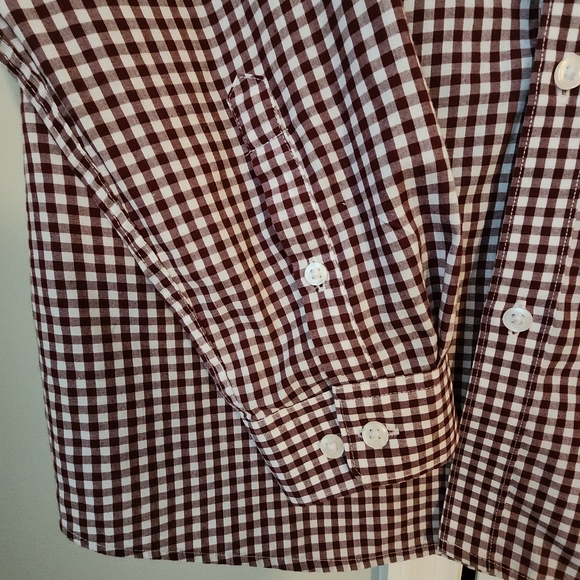 H&M slim fit easy-iron button front shirt. Mens M - Picture 9 of 13